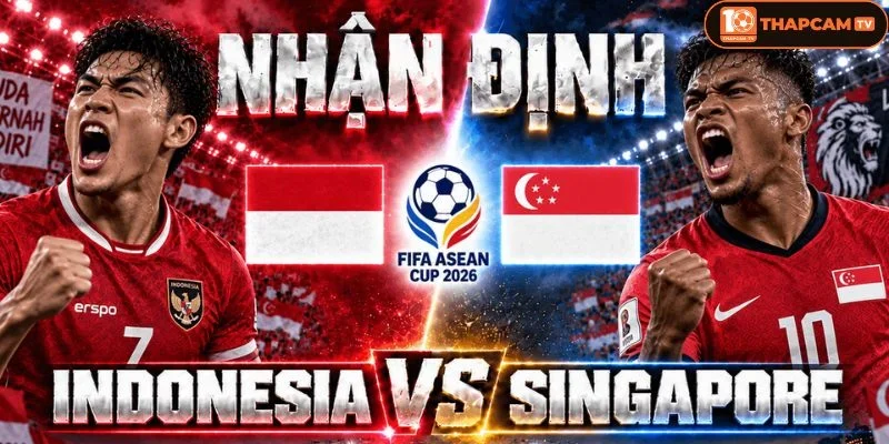 Soi kèo nhà cái Indonesia vs Singapore từ ThapCam TIVI hé lộ nhiều thông tin thú vị.