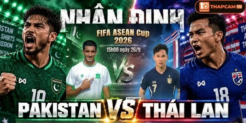 Lịch sử đối đầu giữa Pakistan vs Thái Lan cho thấy hai đội có nhiều duyên nợ.